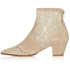 NIB Topshop Alegra Booties sz 7.5